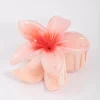 Acrylic Tropical Hibsicus Claw Clip