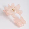 Acrylic Wavy Check Claw Clip