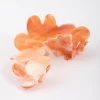 Acrylic Wavy Marble Claw Clip