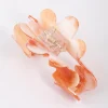 Acrylic Wavy Marble Claw Clip