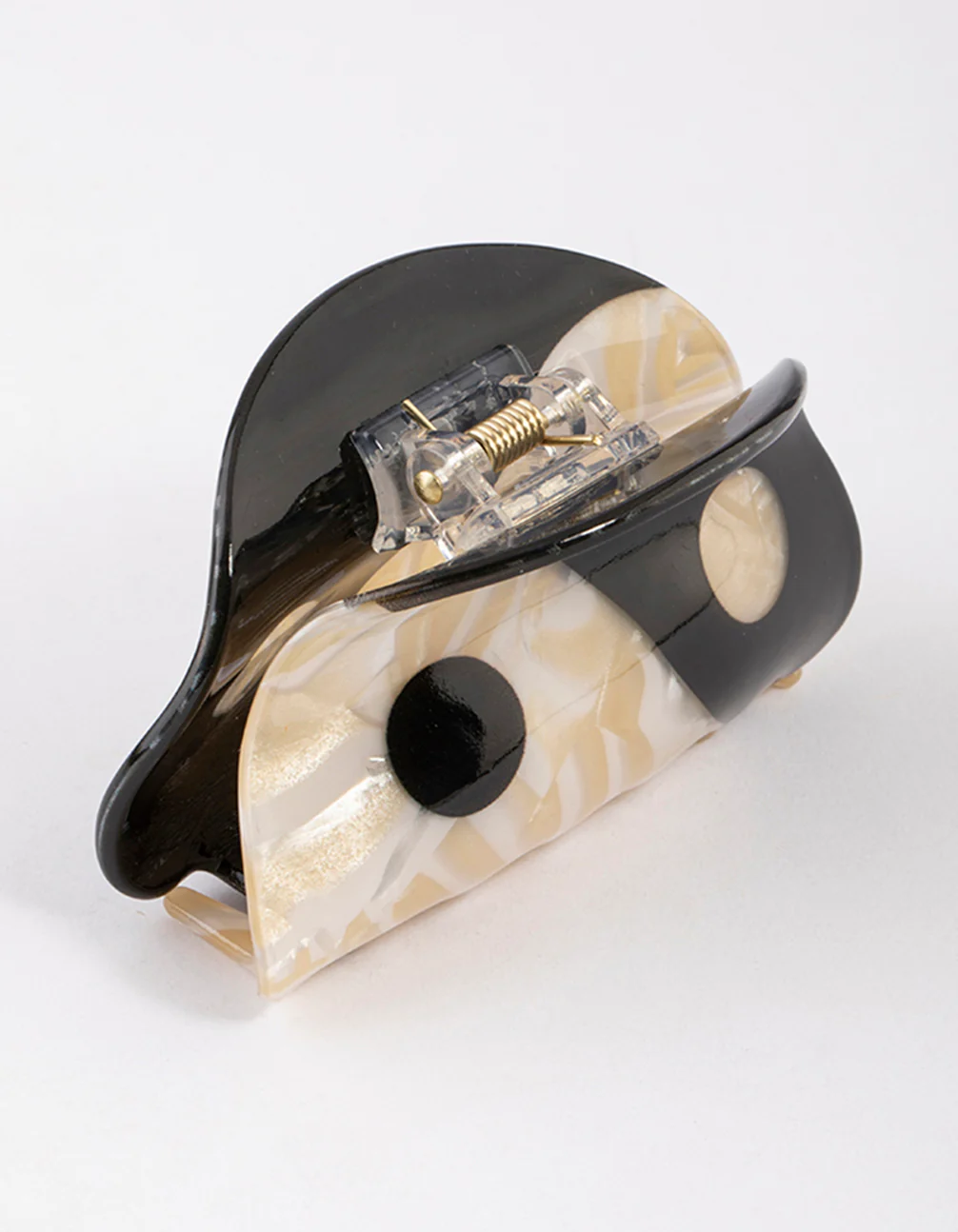 Acrylic Yin & Ying Claw Clip