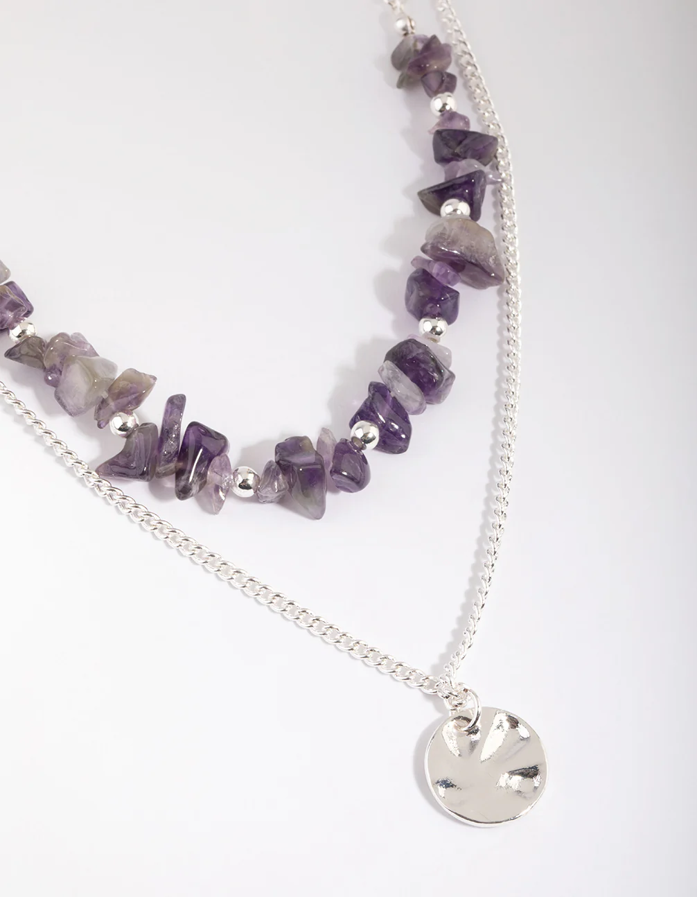 1784-amethyst-chip-layered-necklace-1.webp Amethyst Chip Layered Necklace