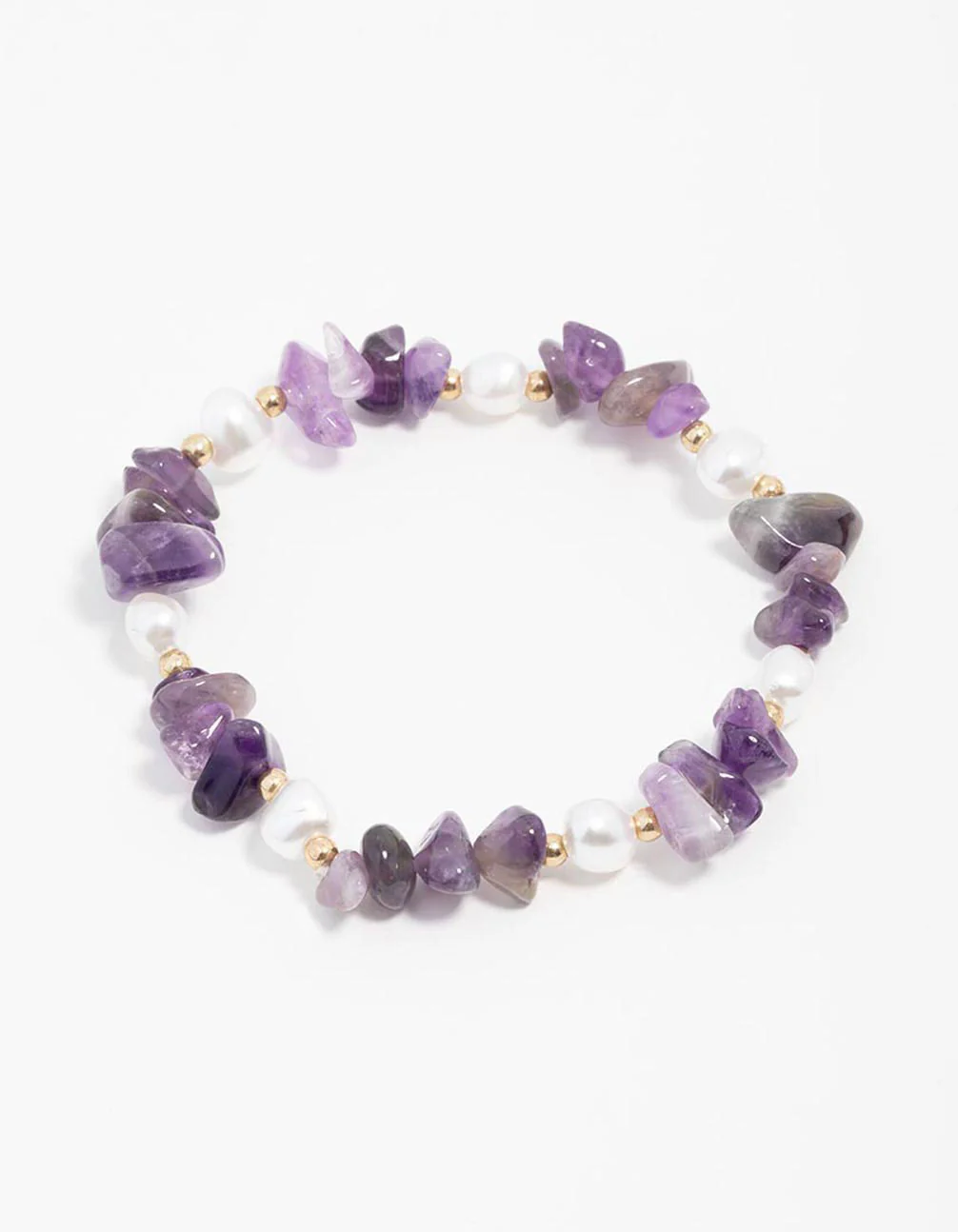 1788-amethyst-semi-precious-chip-and-pearl-bracelet-1.webp Amethyst Semi Precious Chip And Pearl Bracelet