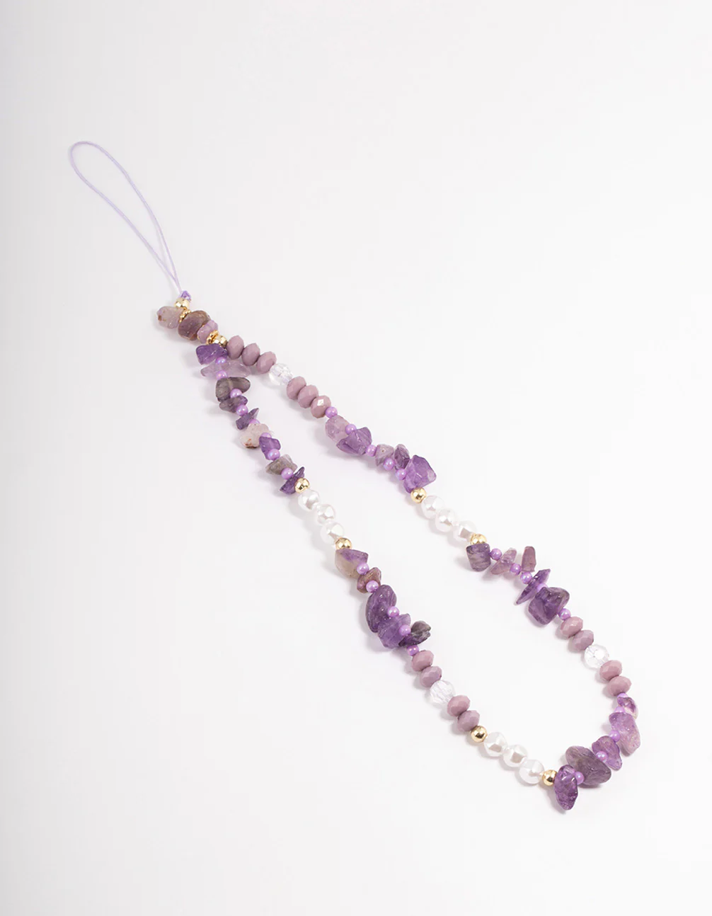 1789-amethyst-semi-precious-stone-phone-strap-1.webp Amethyst Semi-Precious Stone Phone Strap