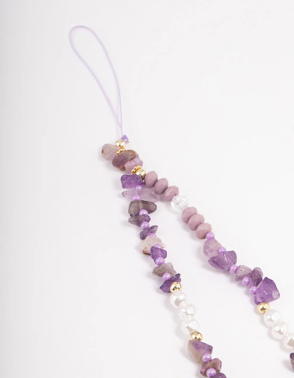 1789-amethyst-semi-precious-stone-phone-strap-3.webp Amethyst Semi-Precious Stone Phone Strap