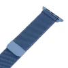 Dark Blue Coated Metal Mesh Strap 38/40/41 mm