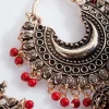 1794-antique-gold-bead-tassel-drop-earrings-3.webp Antique Gold & Bead Tassel Drop Earrings