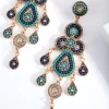 Antique Gold Bead Set Earrings
