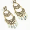 1798-antique-gold-beaded-textured-drop-earrings-1.webp Antique Gold Beaded Textured Drop Earrings