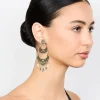 1798-antique-gold-beaded-textured-drop-earrings-3.webp Antique Gold Beaded Textured Drop Earrings