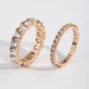 Gold Double Band Set Ring