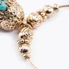 1802-antique-gold-blue-bead-hoop-jhumka-earrings-3.webp Antique Gold Blue Bead Hoop Jhumka Earrings