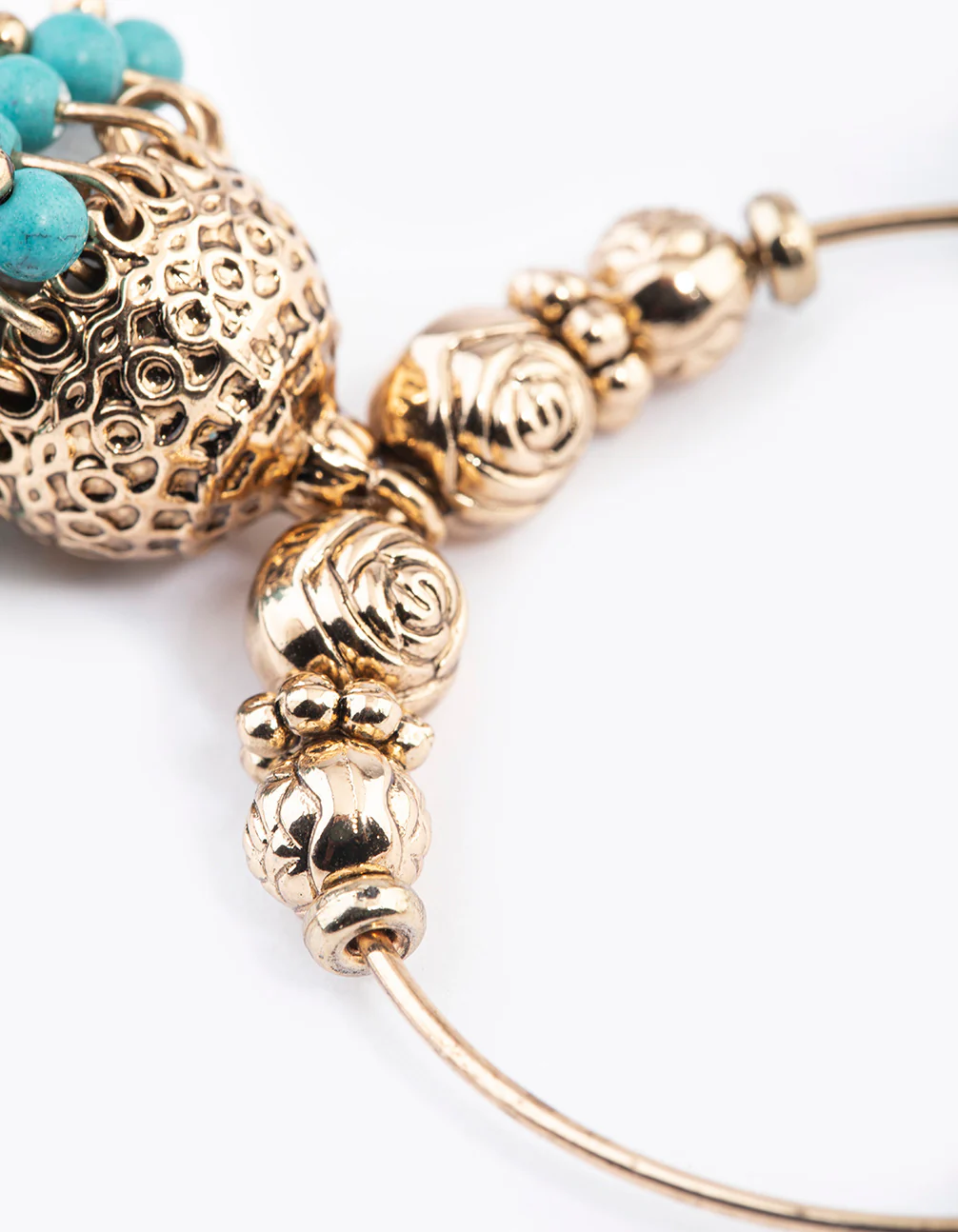 1802-antique-gold-blue-bead-hoop-jhumka-earrings-3.webp Antique Gold Blue Bead Hoop Jhumka Earrings