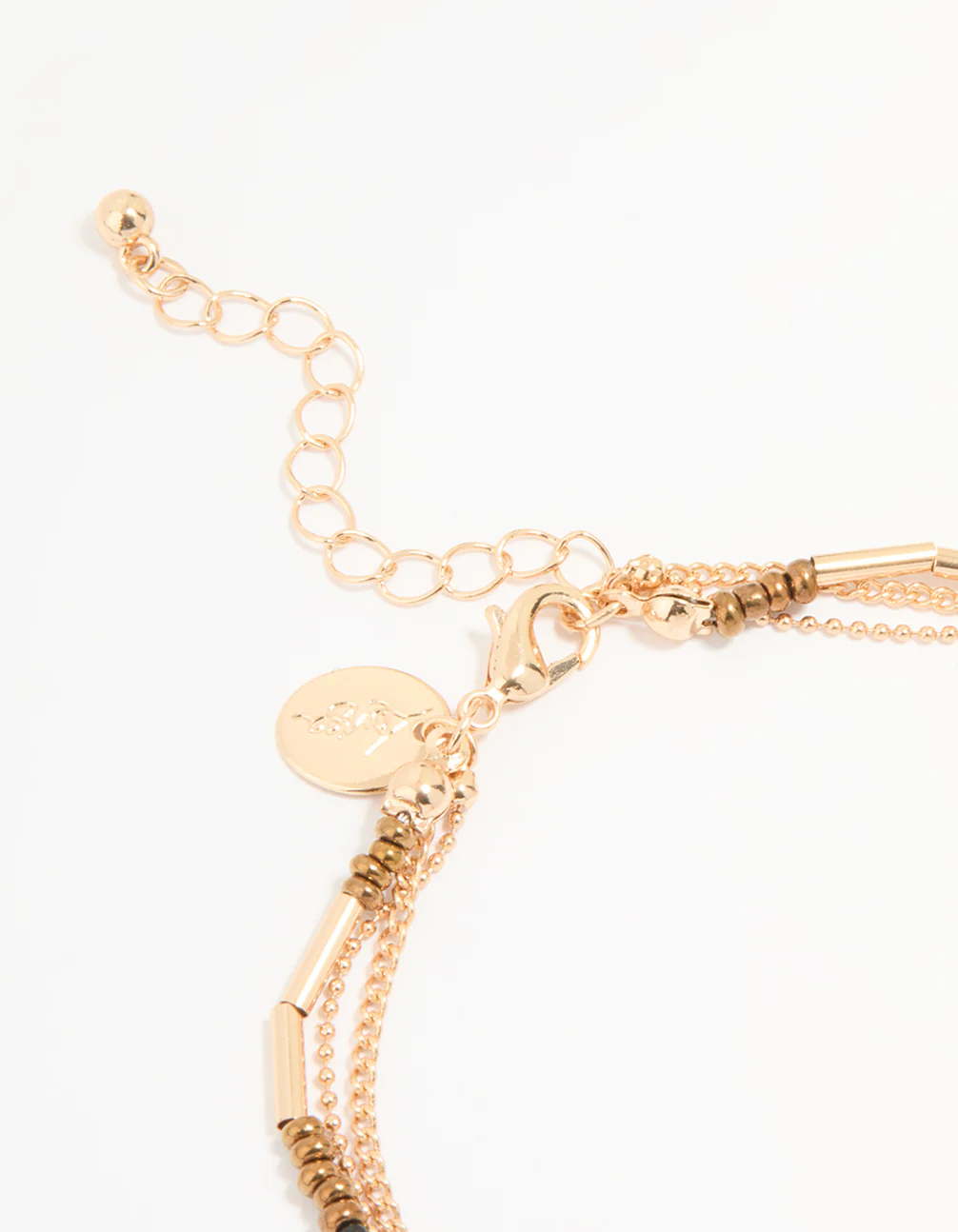 1803-antique-gold-blue-beaded-leaf-layered-anklet-3.webp Antique Gold Blue Beaded & Leaf Layered Anklet
