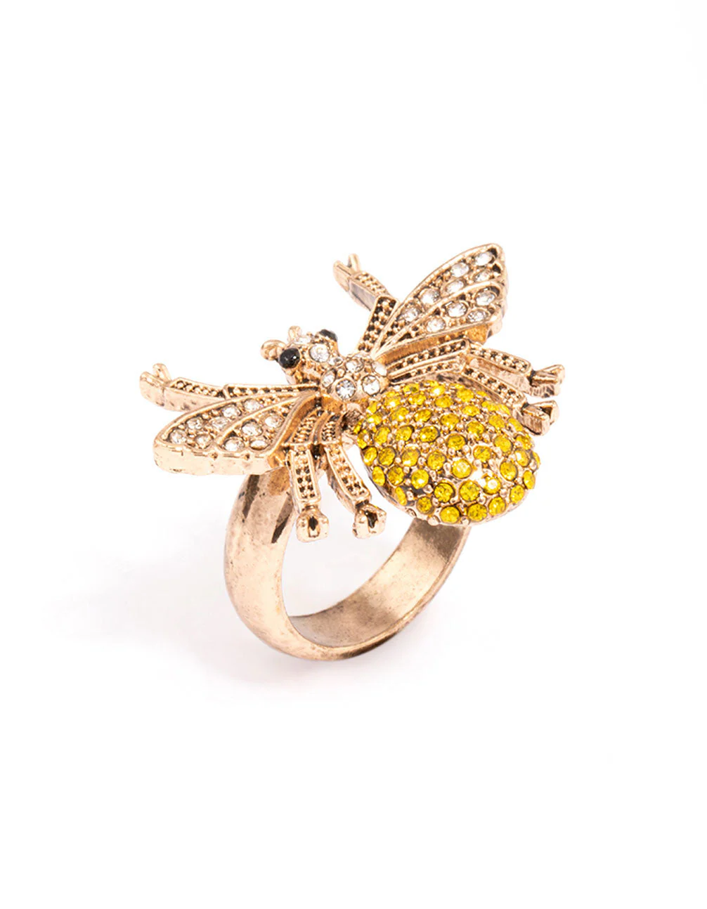 1808-antique-gold-bumble-bee-ring-2.webp Antique Gold Bumble Bee Ring