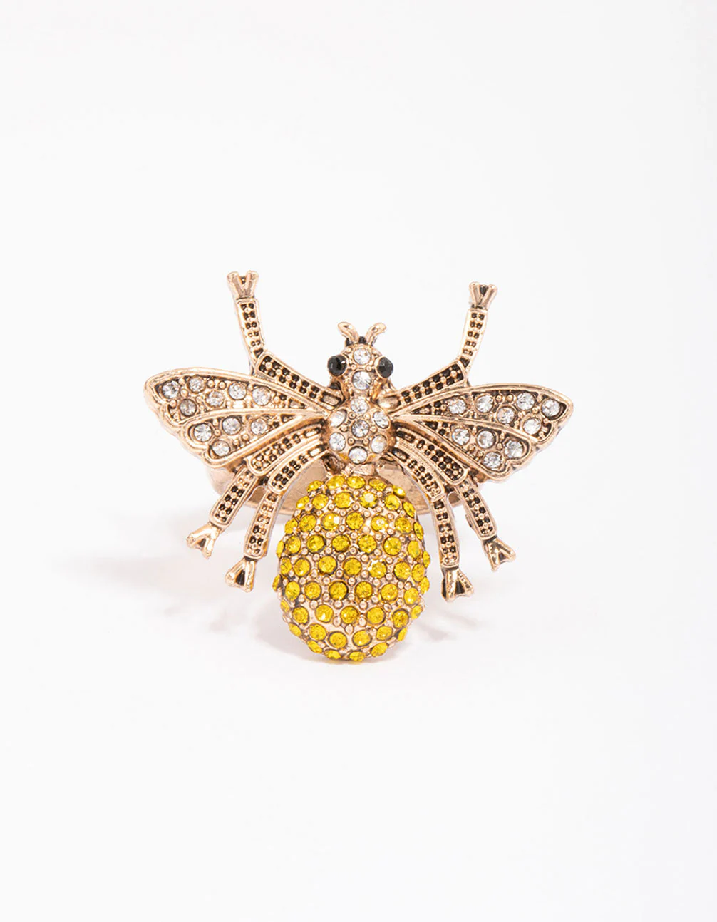 1808-antique-gold-bumble-bee-ring-3.webp Antique Gold Bumble Bee Ring