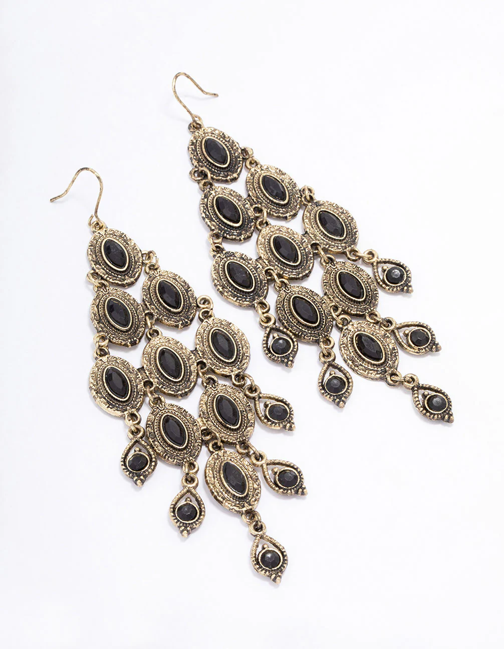 1811-antique-gold-cascading-tassel-drop-earrings-1.webp Antique Gold Cascading Tassel Drop Earrings