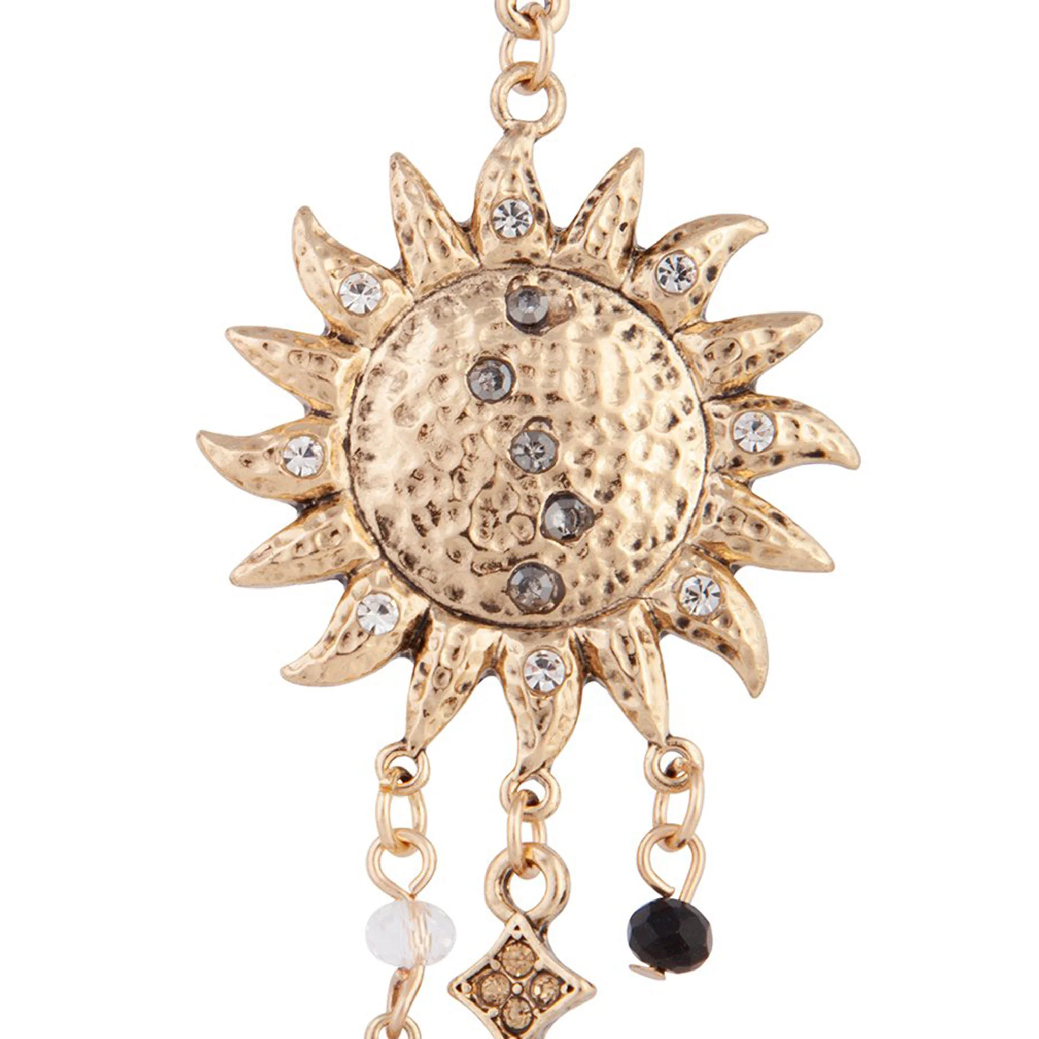 1812-antique-gold-celestial-grey-black-gem-earrings-8.webp Antique Gold Celestial Grey Black Gem Earrings
