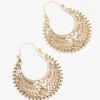 1815-antique-gold-detailed-hoop-chandbali-earrings-1.webp Antique Gold Detailed Hoop Chandbali Earrings