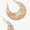 1815-antique-gold-detailed-hoop-chandbali-earrings-5.webp Antique Gold Detailed Hoop Chandbali Earrings
