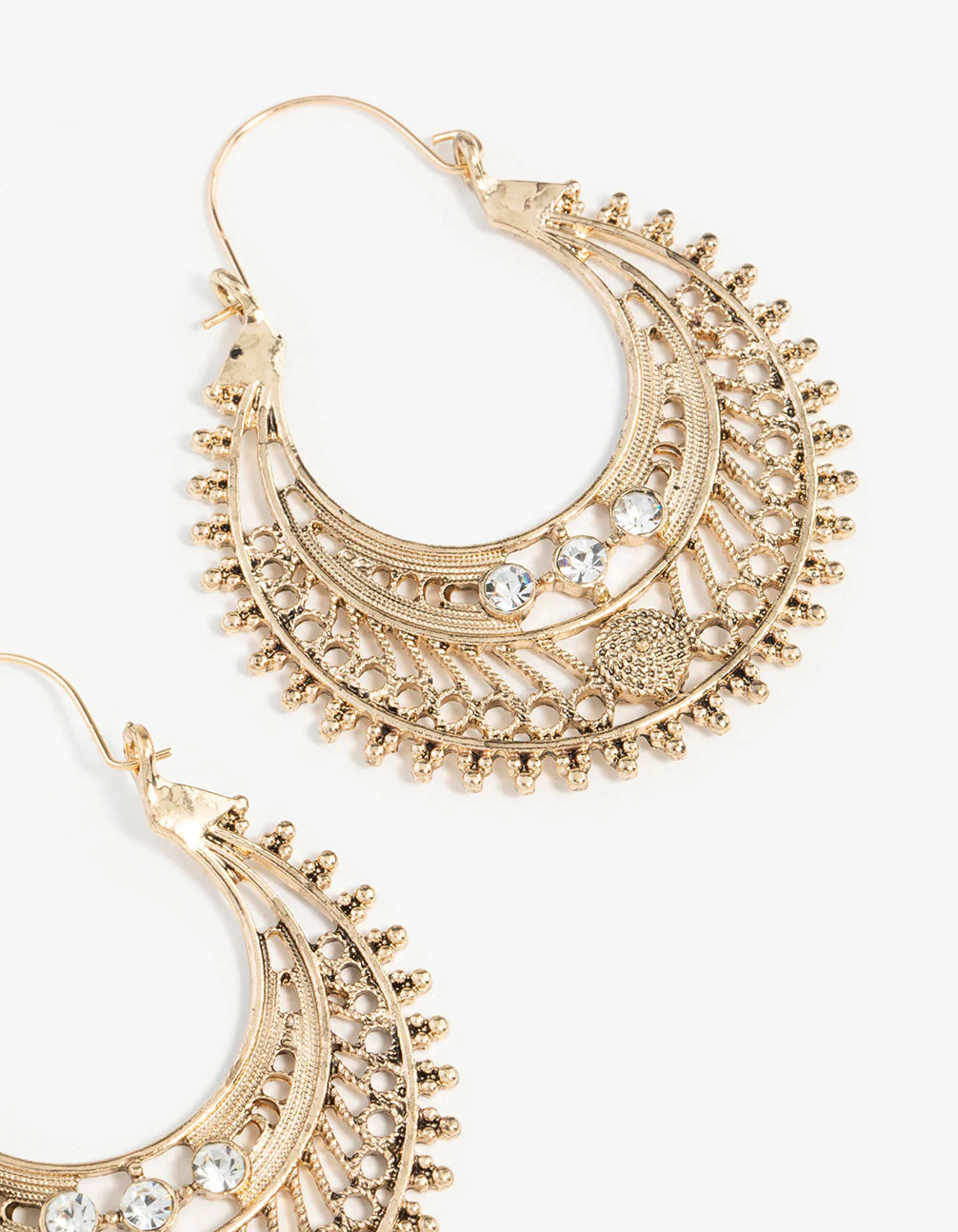 1815-antique-gold-detailed-hoop-chandbali-earrings-5.webp Antique Gold Detailed Hoop Chandbali Earrings