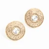 1818-antique-gold-diamante-stud-earrings-1.webp Antique Gold Diamante Stud Earrings