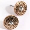 1818-antique-gold-diamante-stud-earrings-3.webp Antique Gold Diamante Stud Earrings