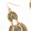 1820-antique-gold-dreamcatcher-drop-earrings-4.webp Antique Gold Dreamcatcher Drop Earrings