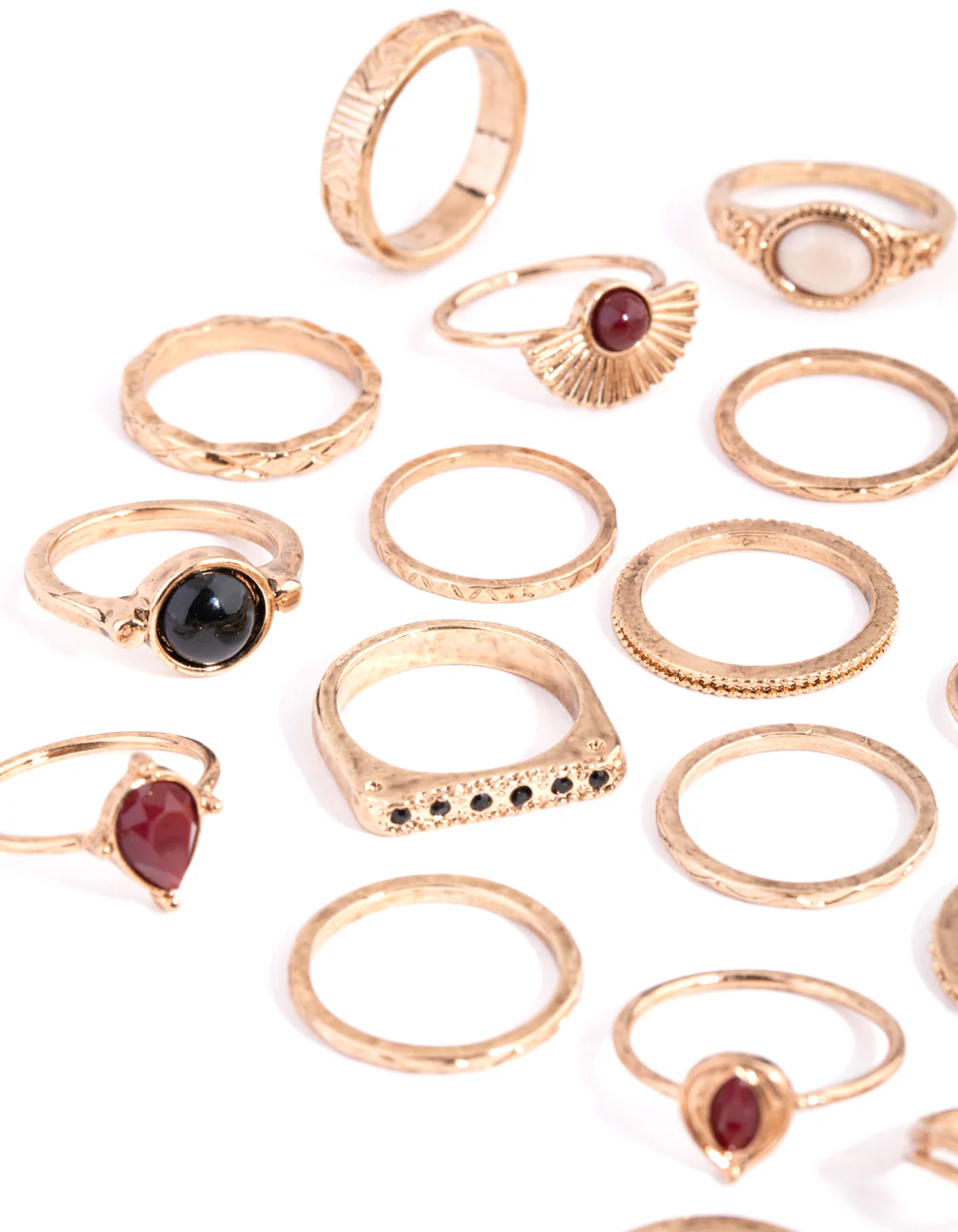 1822-antique-gold-etched-boho-24-pack-rings-3.webp Antique Gold Etched Boho 24-Pack Rings