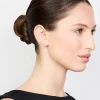 Antique Gold Graduating Twisted Hoop Earrings 3-Pack