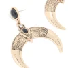 1829-antique-gold-horn-drop-earrings-4.webp Antique Gold Horn Drop Earrings