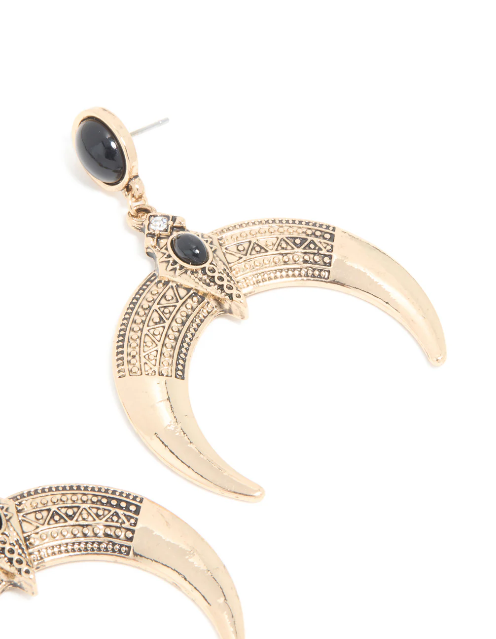 1829-antique-gold-horn-drop-earrings-5.webp Antique Gold Horn Drop Earrings