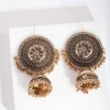 Antique Gold Jhumka Earrings
