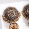 Antique Gold Jhumka Earrings