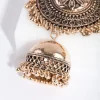 Antique Gold Jhumka Earrings