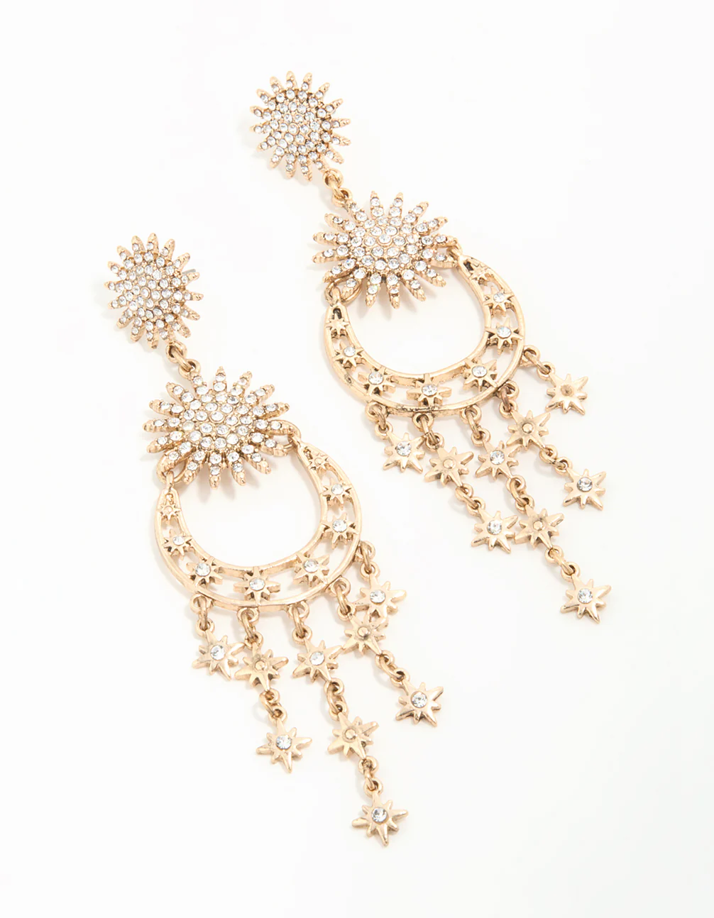 1847-antique-gold-moon-star-drop-earrings-1.webp Antique Gold Moon & Star Drop Earrings