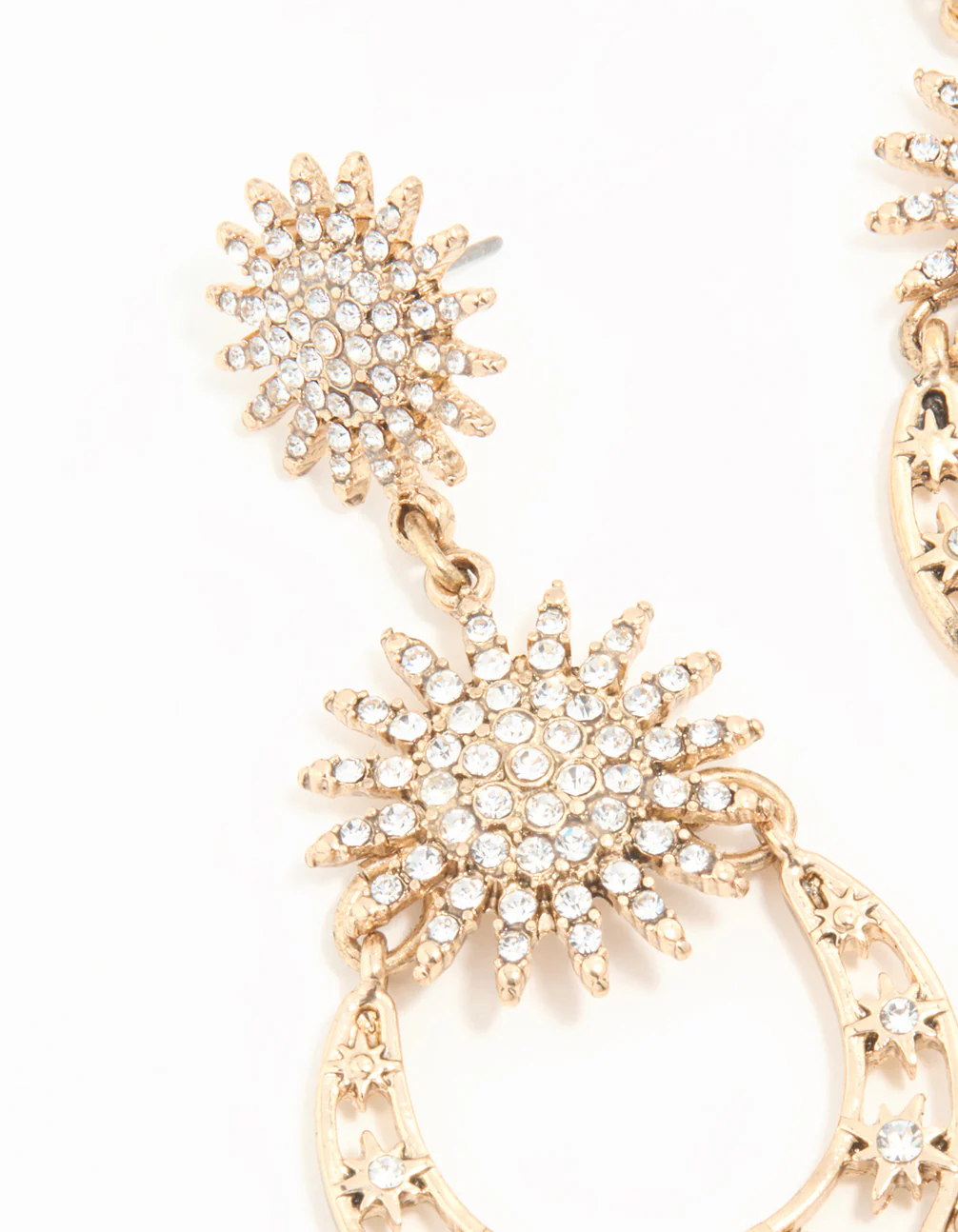 1847-antique-gold-moon-star-drop-earrings-4.webp Antique Gold Moon & Star Drop Earrings