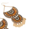 1854-antique-gold-orange-diamante-statement-coin-drop-earrings-5.webp Antique Gold Orange Diamante Statement Coin Drop Earrings