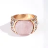 1863-antique-gold-pink-boho-ring-2.webp Antique Gold Pink Boho Ring