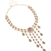 1867-antique-gold-red-drops-necklace-2.webp Antique Gold Red Drops Necklace