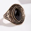 Antique Gold Star Jewel Ring