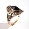 Antique Gold Star Jewel Ring
