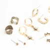 1884-antique-gold-sun-star-huggie-stud-earrings-6-pack-2.webp Antique Gold Sun & Star Huggie & Stud Earrings 6-Pack