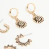 1884-antique-gold-sun-star-huggie-stud-earrings-6-pack-3.webp Antique Gold Sun & Star Huggie & Stud Earrings 6-Pack