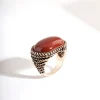 1885-antique-gold-swirl-brown-stone-ring-2.webp Antique Gold Swirl Brown Stone Ring