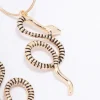 1888-antique-gold-swirling-snake-drop-earrings-5.webp Antique Gold Swirling Snake Drop Earrings