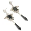 1907-antique-silver-black-gothic-cross-drop-earrings-1.webp Antique Silver Black Gothic Cross Drop Earrings