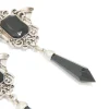 1907-antique-silver-black-gothic-cross-drop-earrings-3.webp Antique Silver Black Gothic Cross Drop Earrings