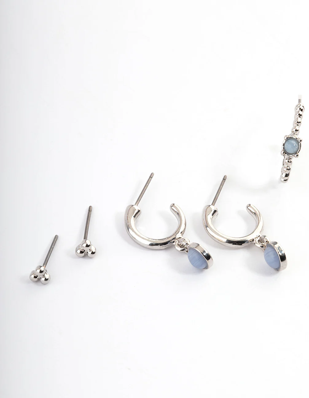 1908-antique-silver-black-stacker-earrings-2.webp Antique Silver Black Stacker Earrings