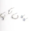 1908-antique-silver-black-stacker-earrings-3.webp Antique Silver Black Stacker Earrings